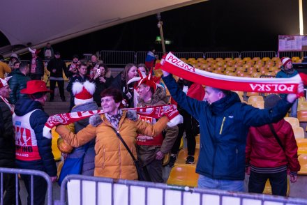 Strefa Kibica w wiślańskim amfiteatrze